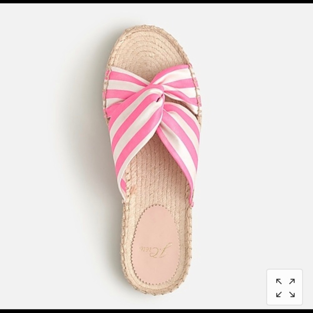 J. Crew NIB Twisted-Knot Espadrille Sandals - Picture 3 of 5